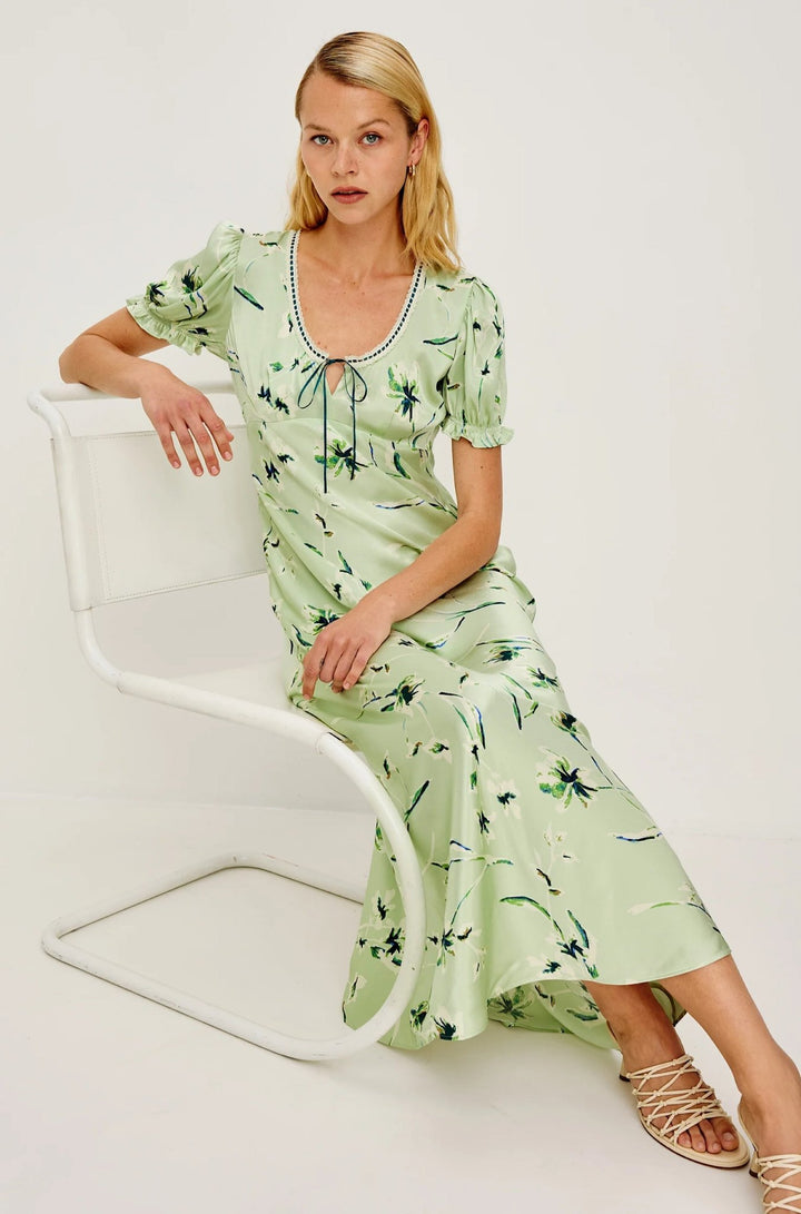 Allison Dress in Mint Linnea - obligato