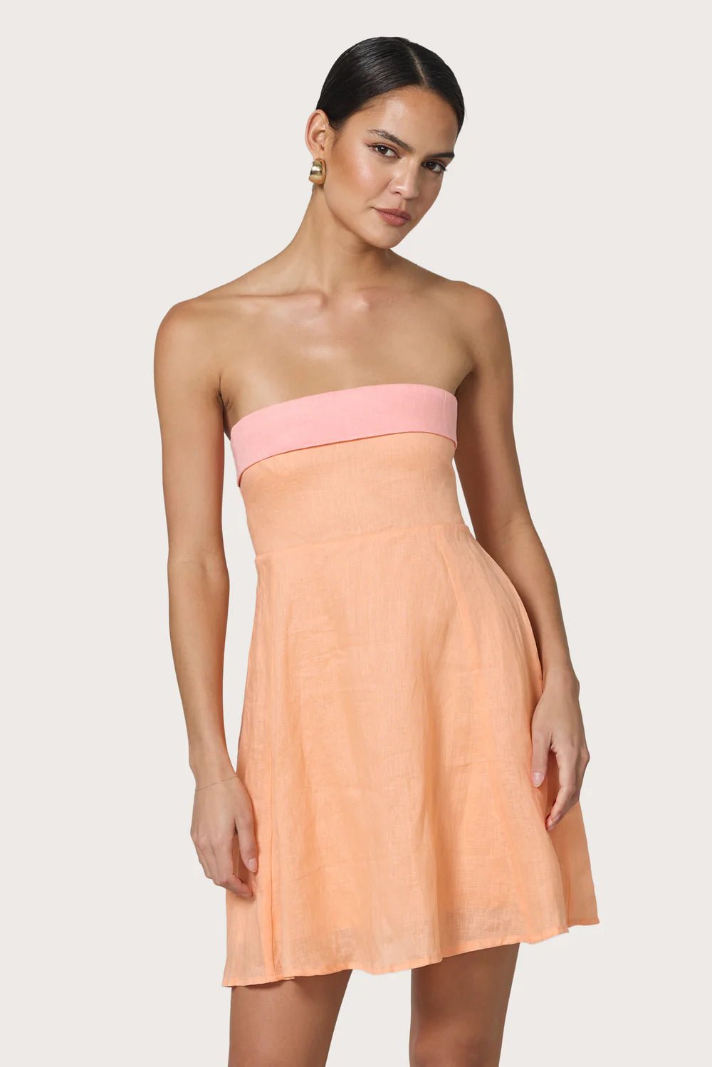Alora Mini Dress - Sorbet - obligato