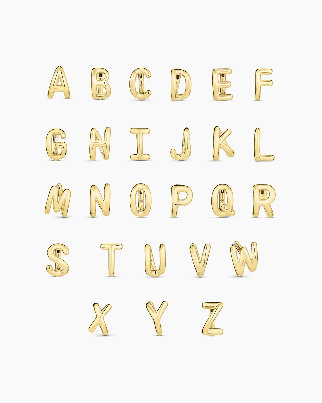 Alphabet Single Huggie/Letter J - obligato