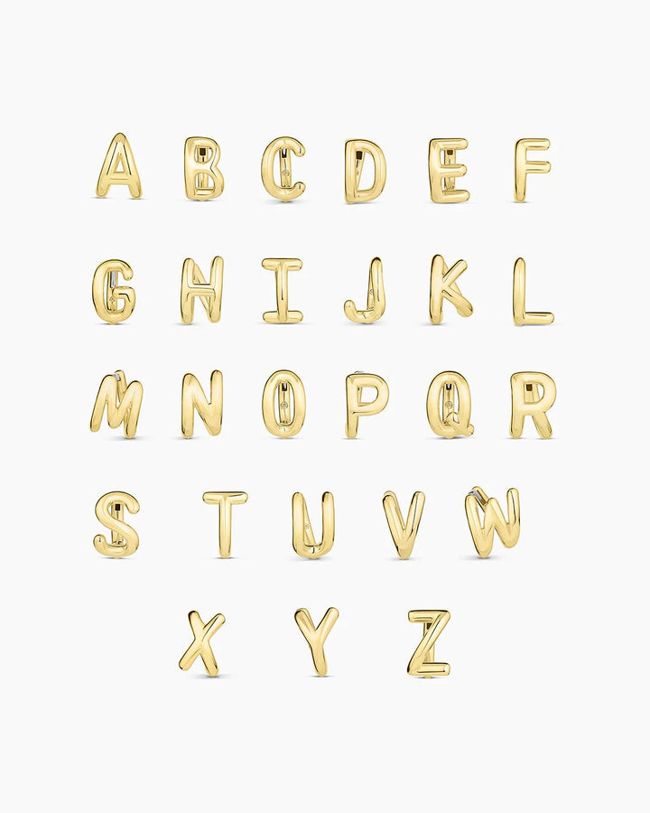 Alphabet Single Huggie/Letter J - obligato