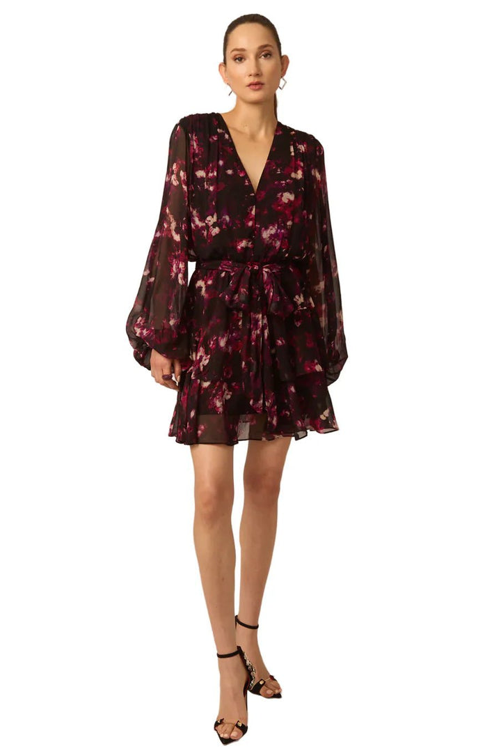 Amabel Dress in Smokey Floral - obligato