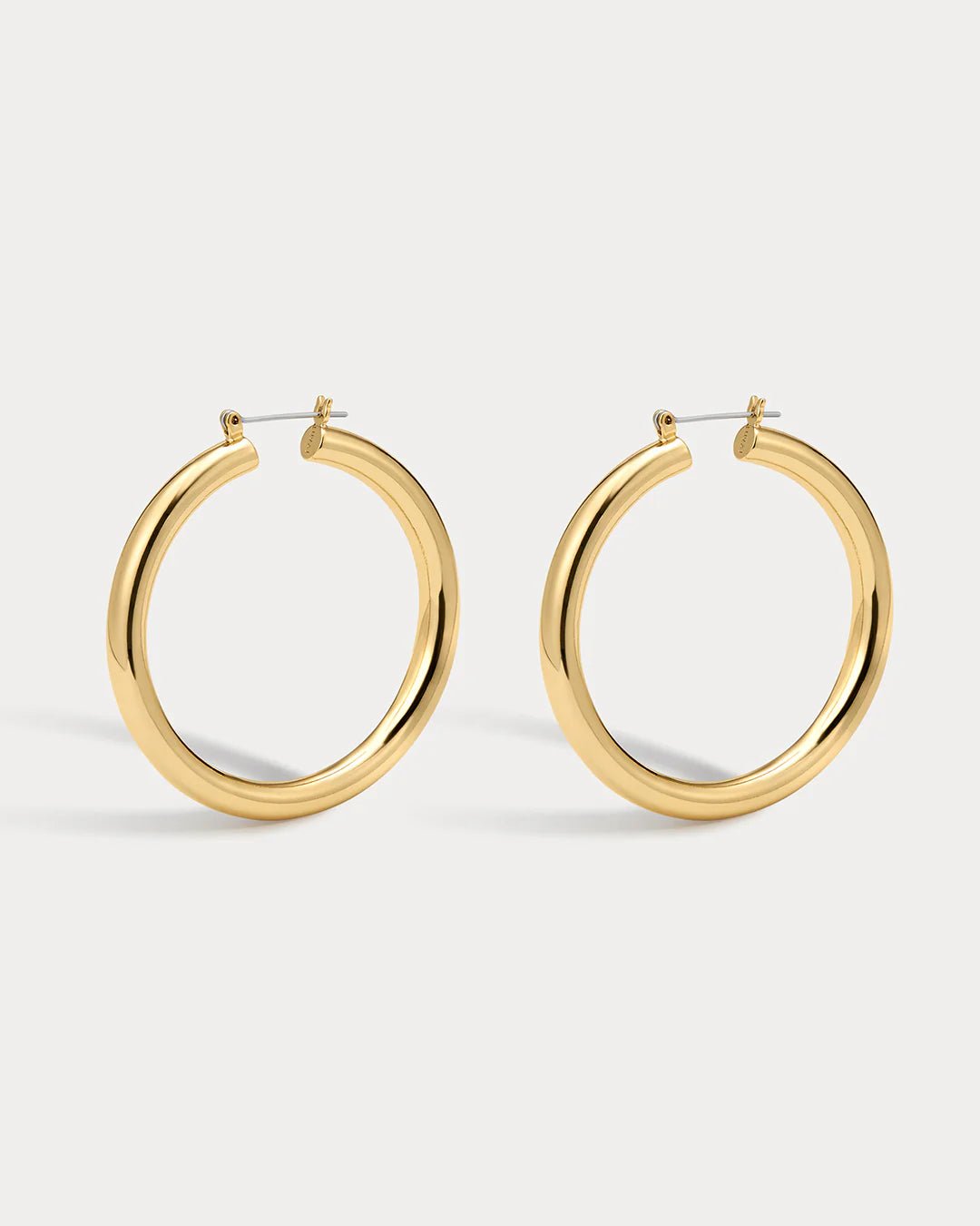 Amalfi Tube Hoops - Gold - obligato