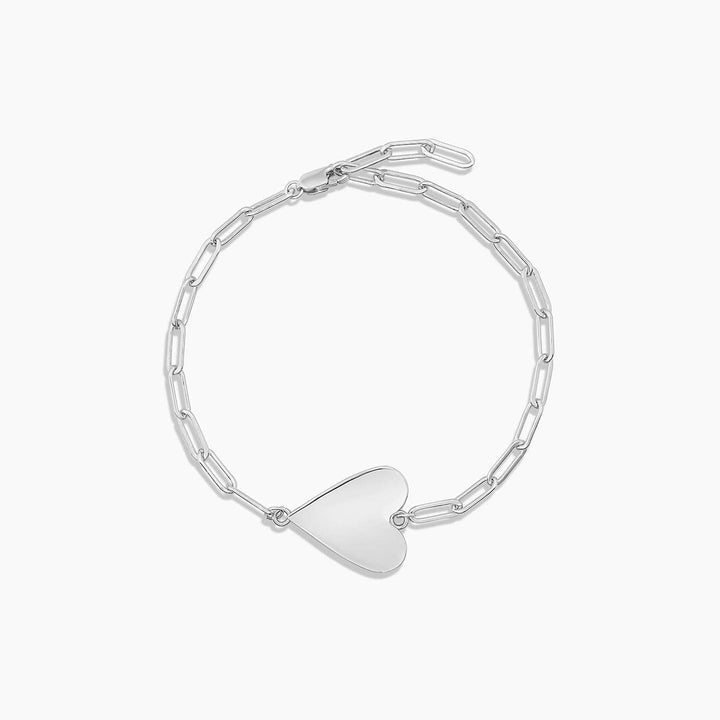 Amaya Heart Bracelet: 14k Gold Plated - obligato