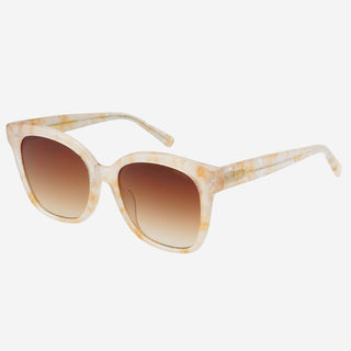 Amber Acetate Womens Cat Eye Sunglasses : Pink Pearl - obligato
