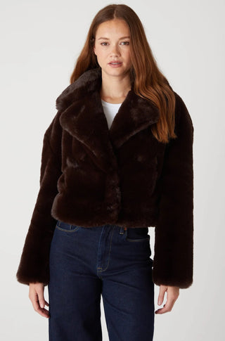 Americano Faux Fur Jacket - obligato