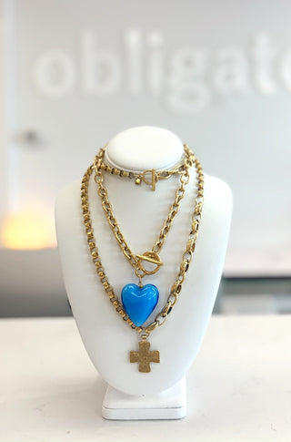 Amore Bella Blue Necklace - obligato