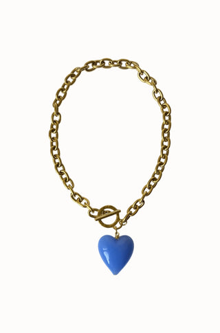 Amore Necklace in Bella Blue - obligato