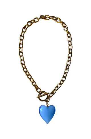 Amore Necklace in Blue - obligato