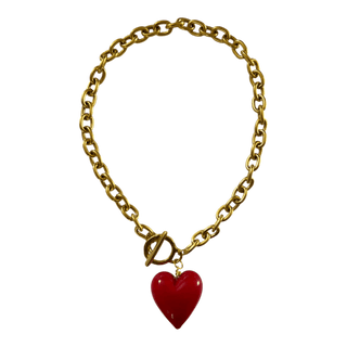 Amore Necklace in Red - obligato