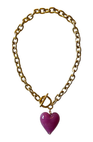 Amore Necklace in Rosewood - obligato