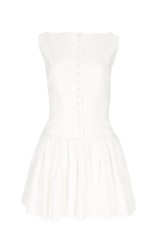 Ana Maria Dress in White - obligato