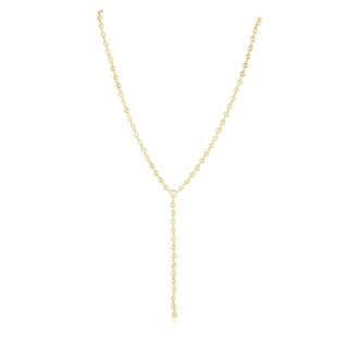 Anastasia Cz Lariat: Yellow Gold - obligato