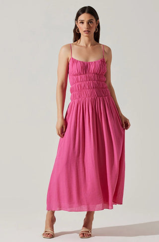 Andrina Dress in Pink - obligato