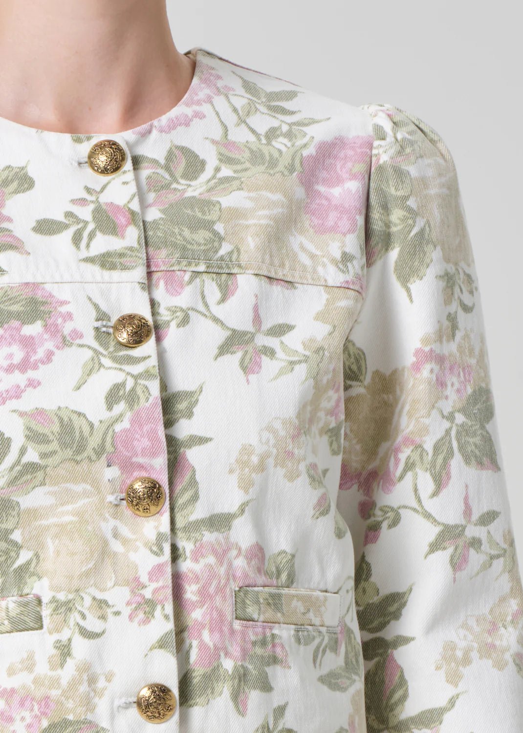 Anita Puff Sleeve Jacket in English - obligato