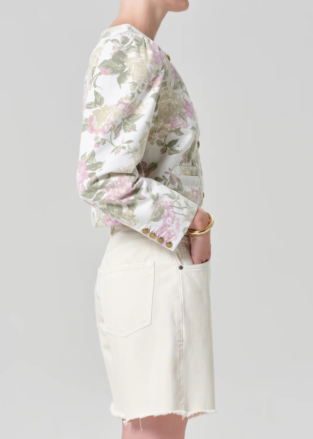 Anita Puff Sleeve Jacket in English - obligato