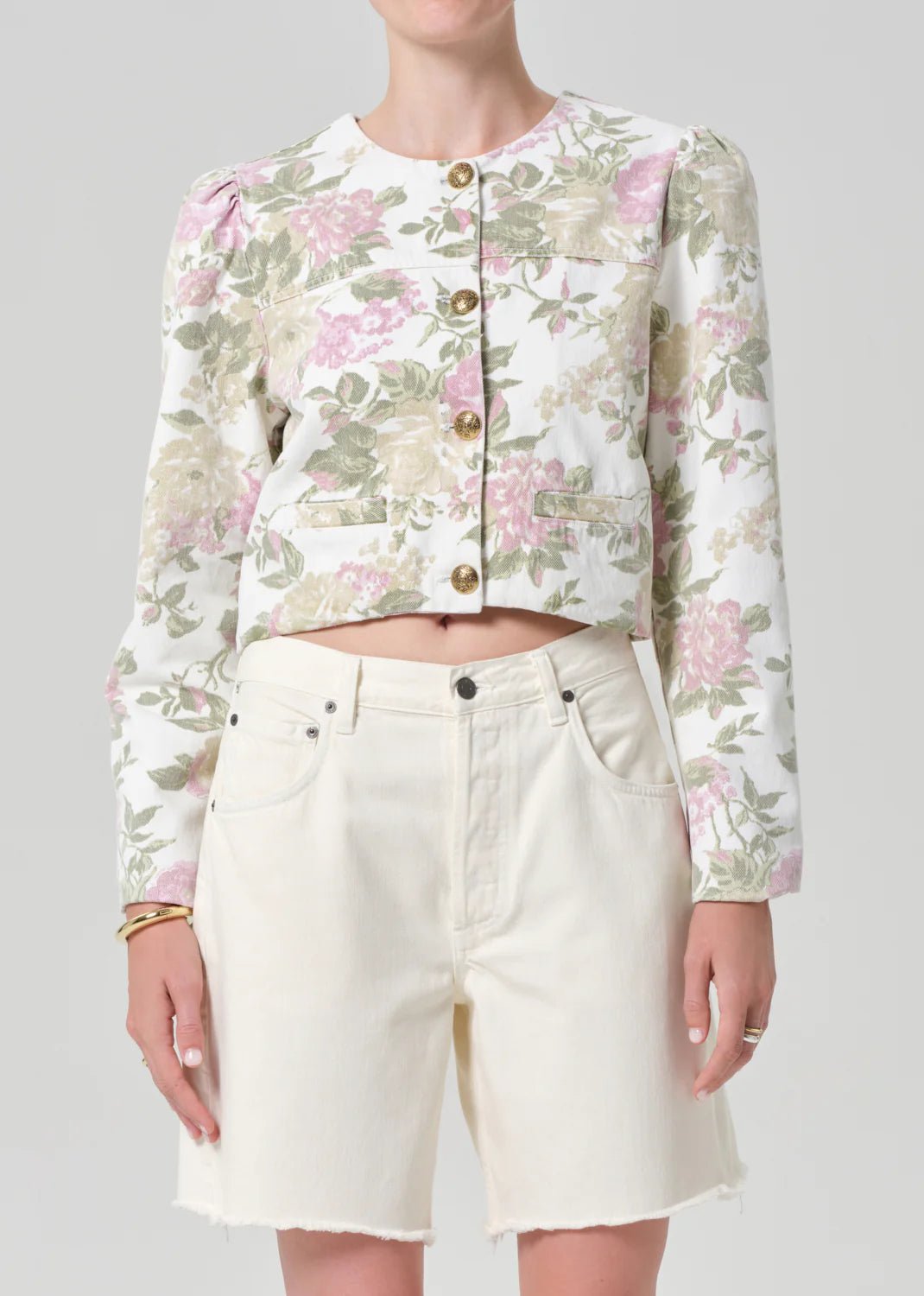 Anita Puff Sleeve Jacket in English - obligato