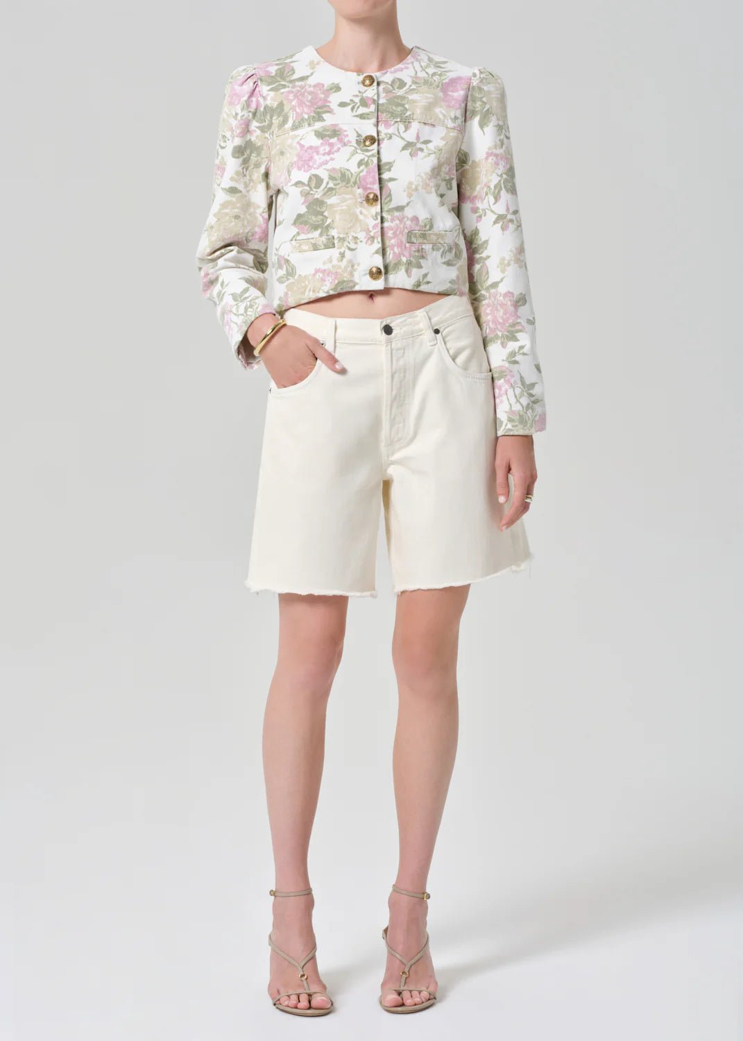 Anita Puff Sleeve Jacket in English - obligato