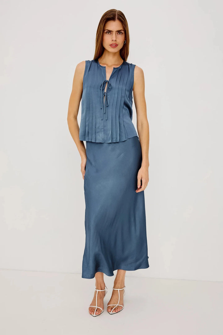 Anya skirt in Atlantic - obligato