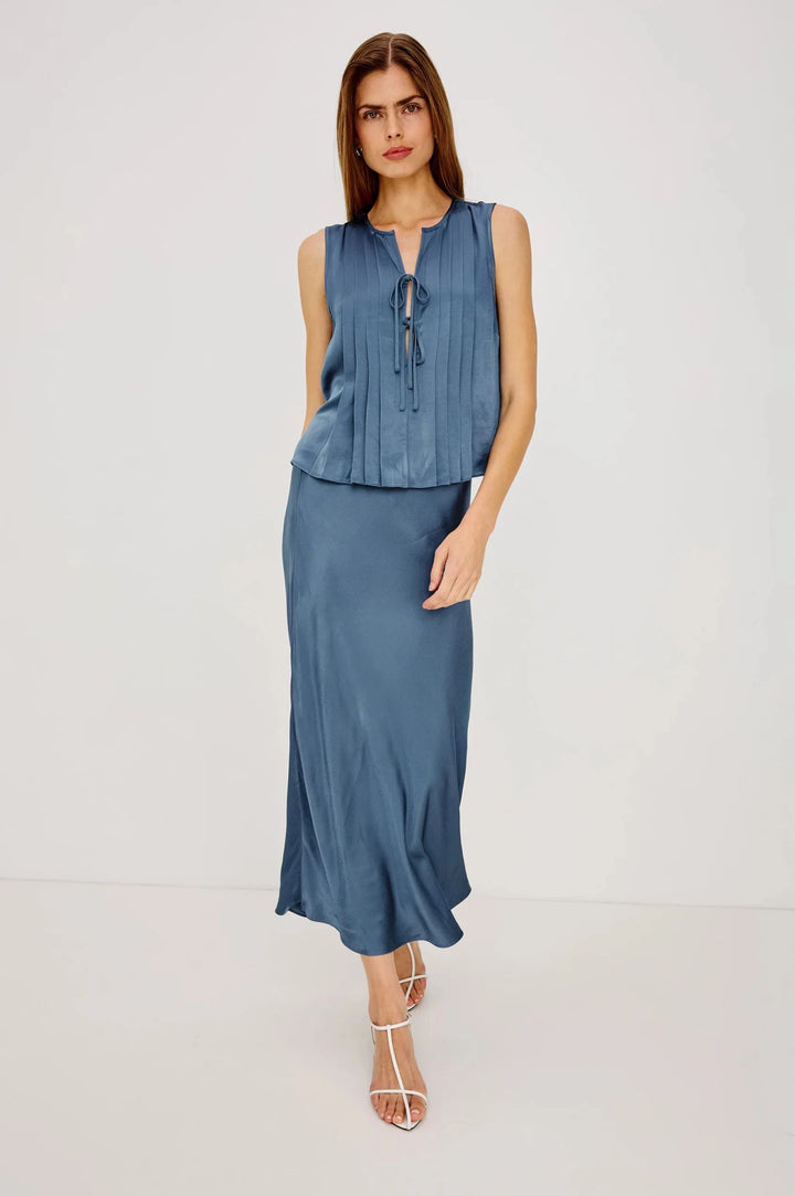 Anya skirt in Atlantic - obligato