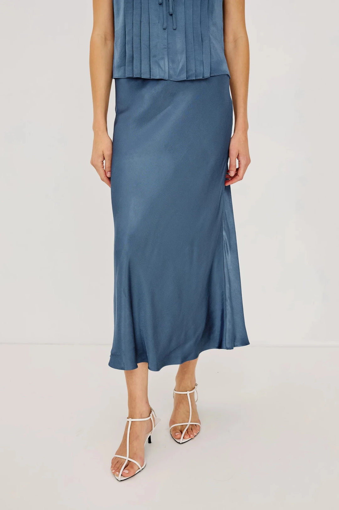 Anya skirt in Atlantic - obligato