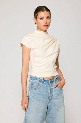 ARCHER DRAPED TOP - obligato