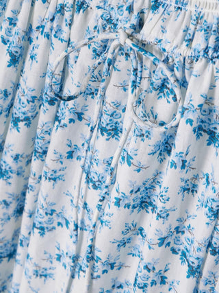 Ashlynn Dress in Bleu Rosier Floral - obligato