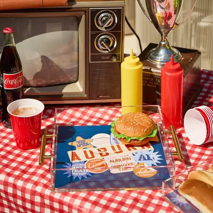 Auburn Large Tray | Tailgate Collection - obligato
