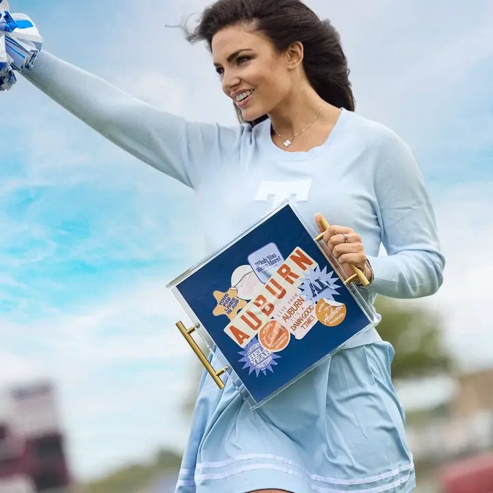 Auburn Large Tray | Tailgate Collection - obligato