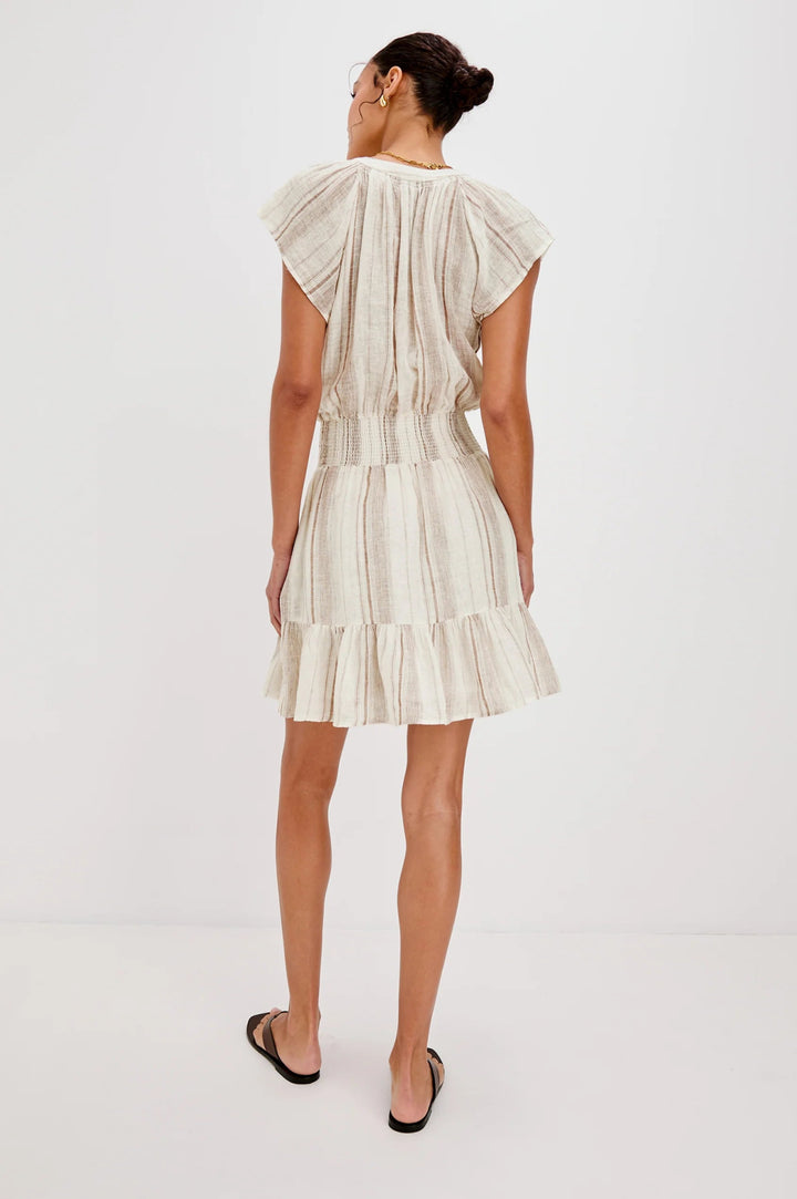 Augustine Dress in Remis Stripe - obligato