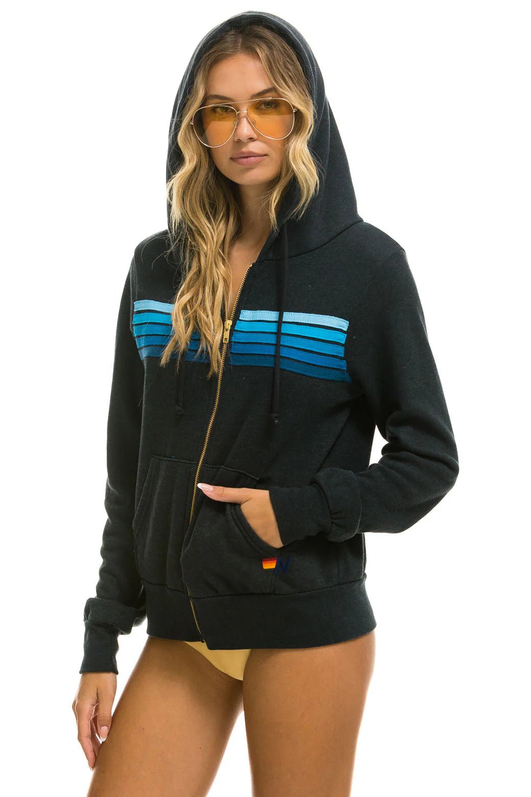 AV 5 Stripe Hoodie - obligato