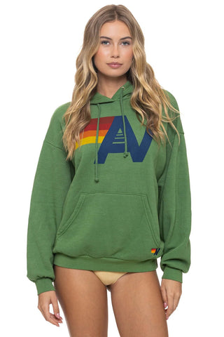AV Logo Pullover Relaxed Hoodie - obligato