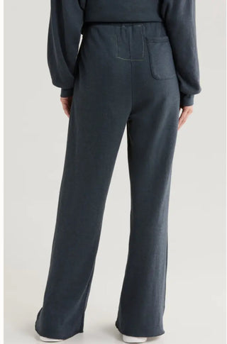 AV Wide Leg Sweatpants in Charcoal - obligato