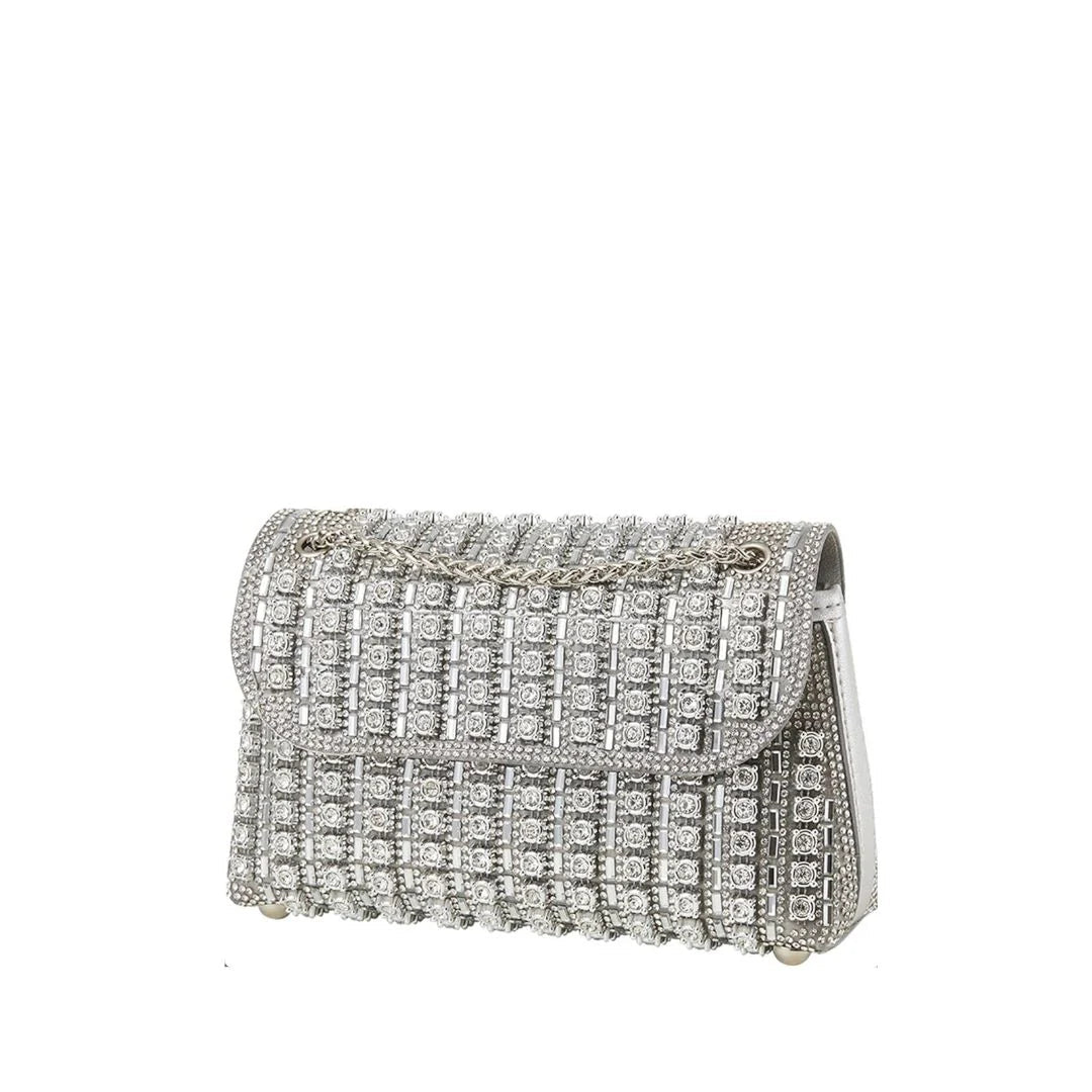 Avoir Bag in Silver Stones - obligato