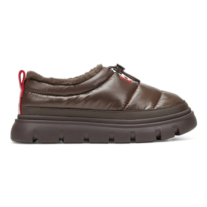 Hunter Madi Mules in Dark Brown