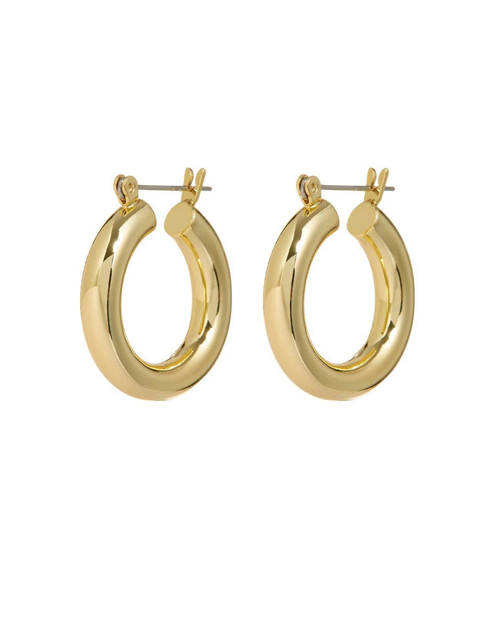 Baby Amalfi Tube Hoops - Gold - obligato
