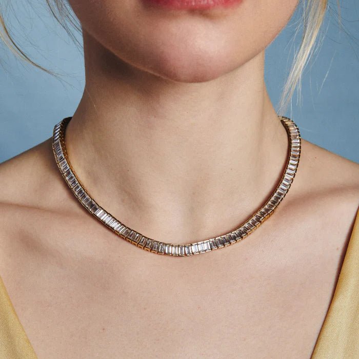 Baguette Tennis Necklace - obligato