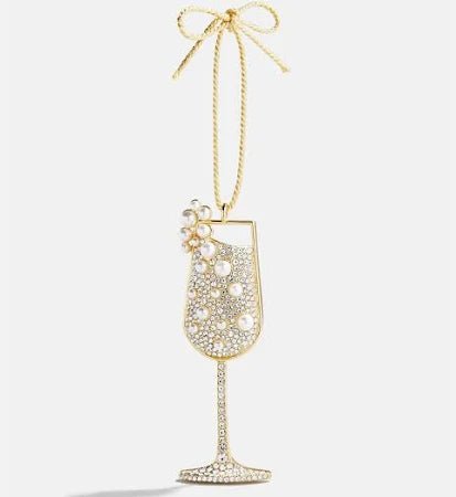 BaubleBar Bubbly and Bright Champagne Ornament - obligato