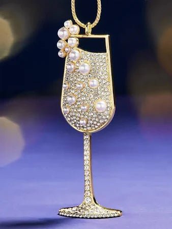 BaubleBar Bubbly and Bright Champagne Ornament - obligato