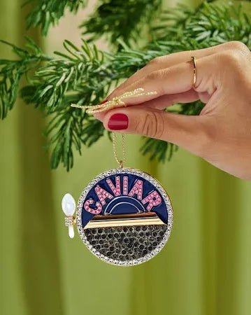 BaubleBar Luxe Little Spoonfuls Caviar Ornament - obligato