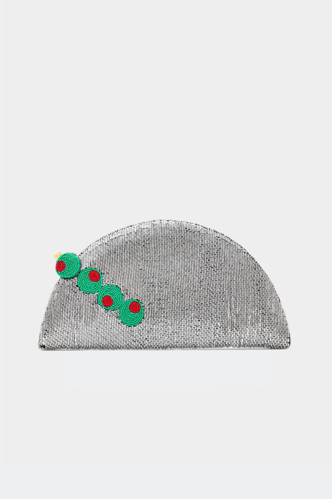 Beaded Martini Clutch in Dirty Martini - obligato