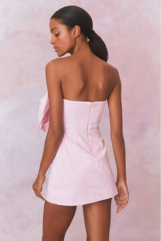 Bellica Dress in Sunkissed Rose - obligato