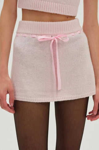 Beverly Mini Skirt in Pink - obligato