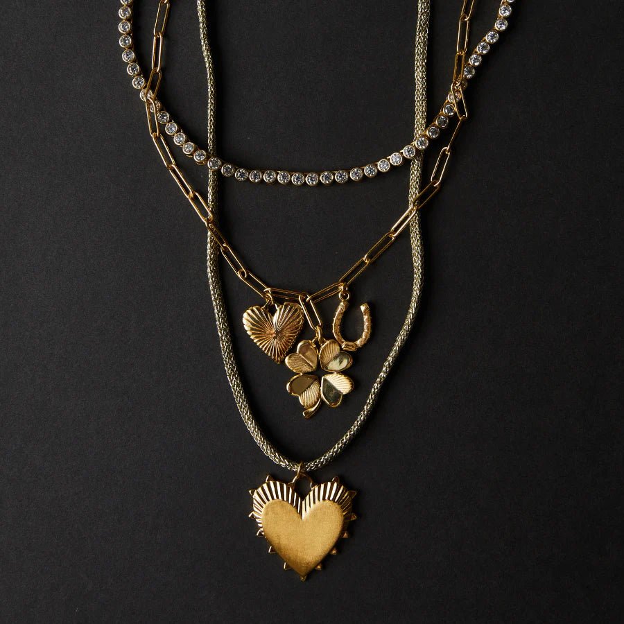 Bezel Tennis Necklace - obligato