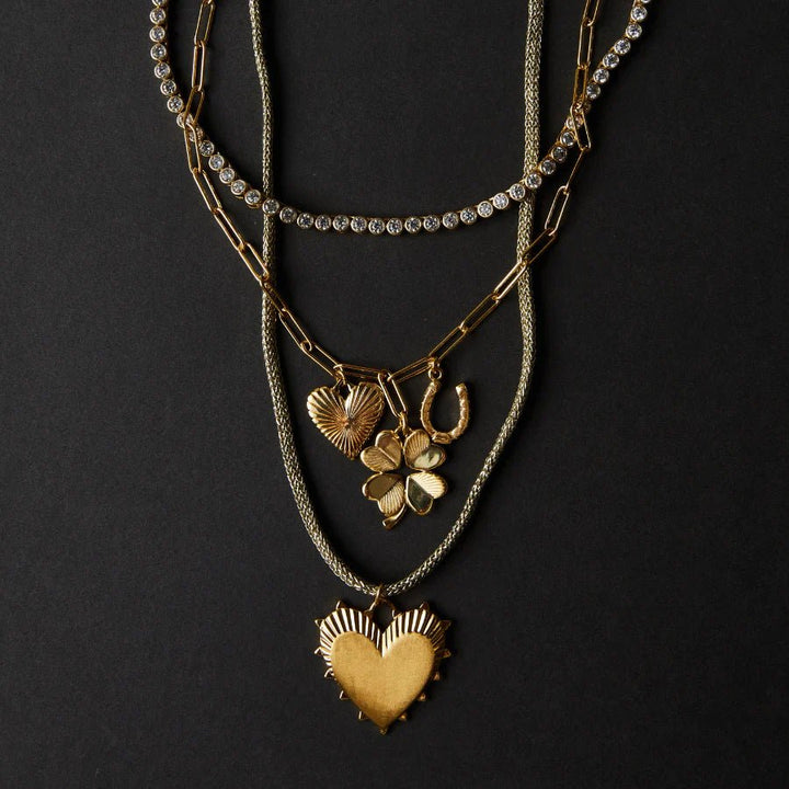 Bezel Tennis Necklace - obligato