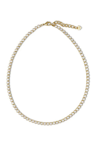 Bezel Tennis Necklace - obligato