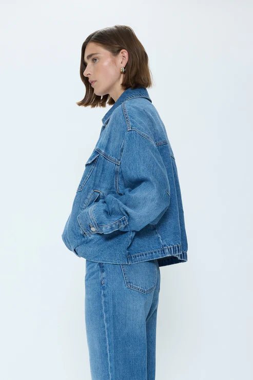 Bibi Jean Jacket in Heartfelt - obligato