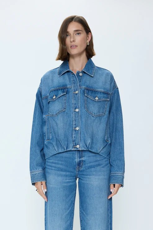 Bibi Jean Jacket in Heartfelt - obligato