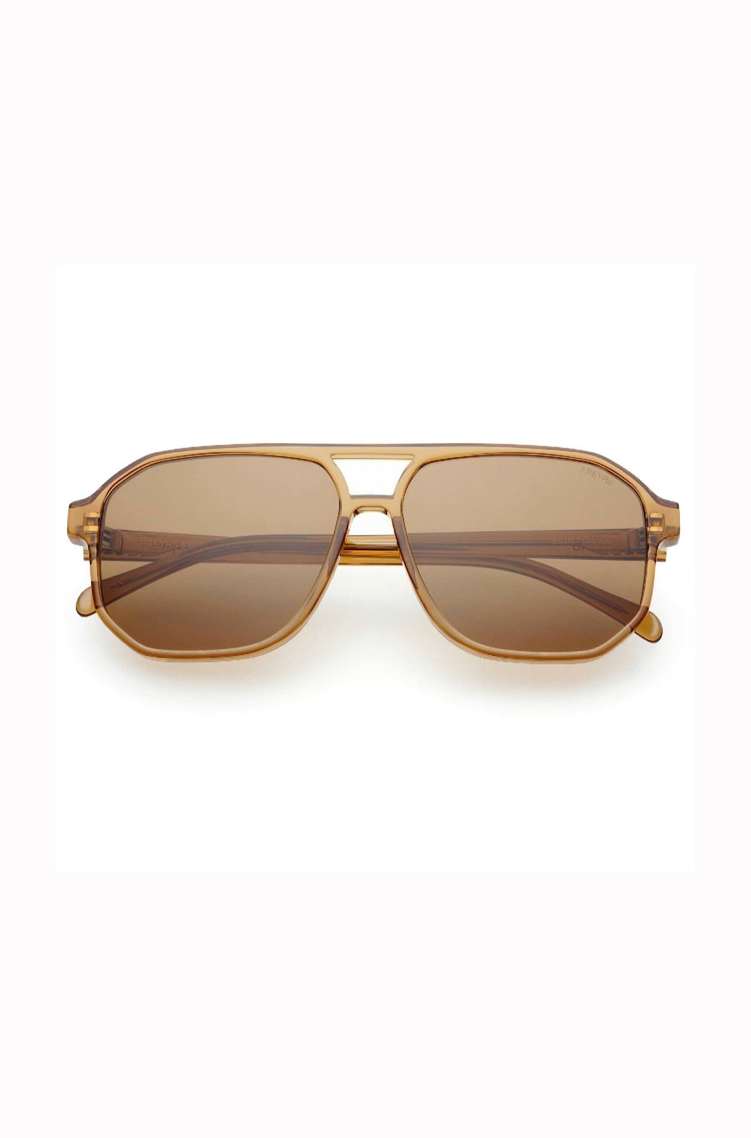 Billie Aviator Sunglasses : Brown - obligato