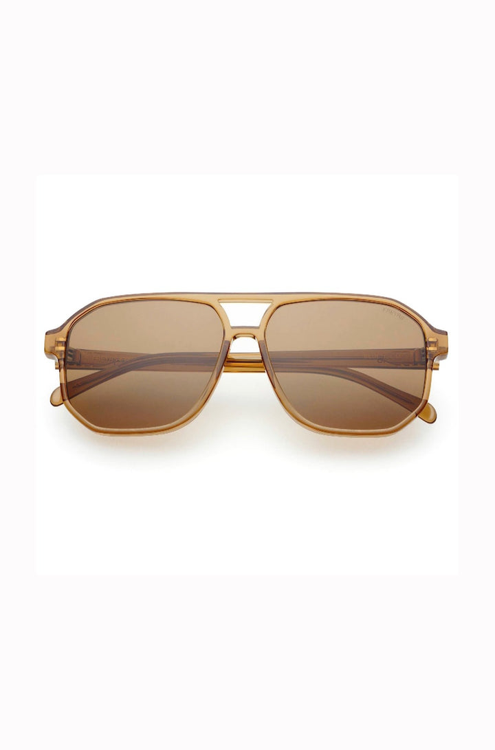 Billie Aviator Sunglasses : Brown - obligato