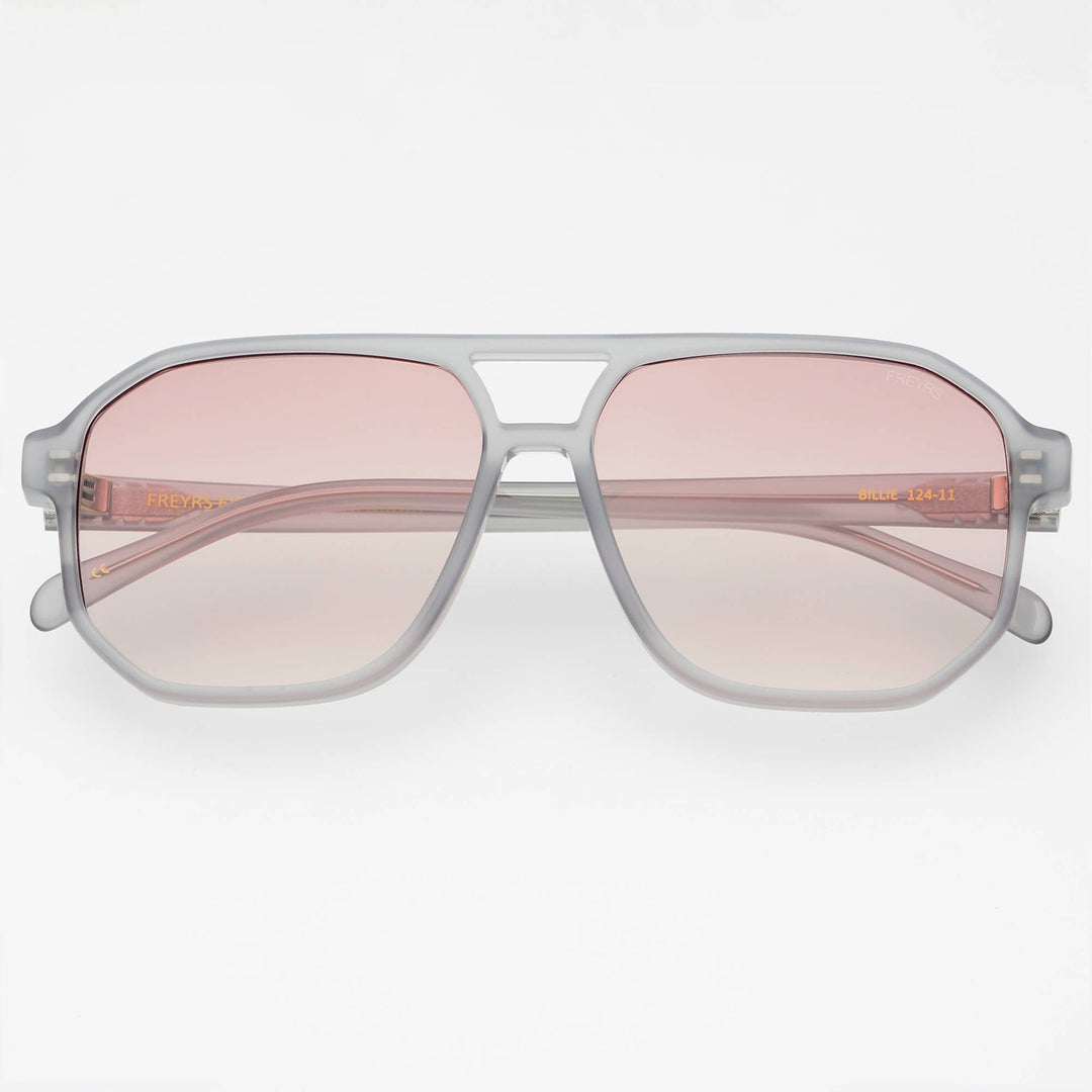 Billie Aviator Sunglasses : Gray - obligato